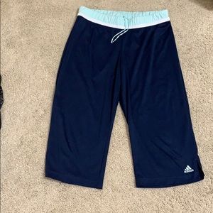 Adidas lounge capris